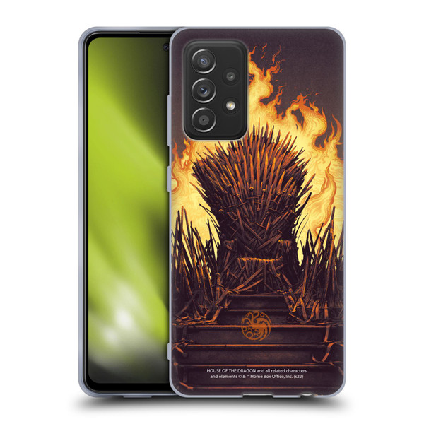 House Of The Dragon: Television Series Art Syrax and Caraxes Soft Gel Case for Samsung Galaxy A52 / A52s / 5G (2021)