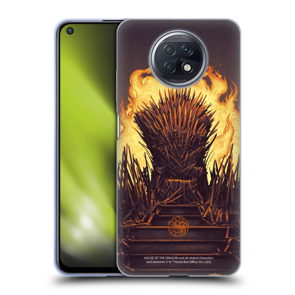 House Of The Dragon: Television Series Art Syrax and Caraxes Soft Gel Case for Xiaomi Redmi Note 9T 5G