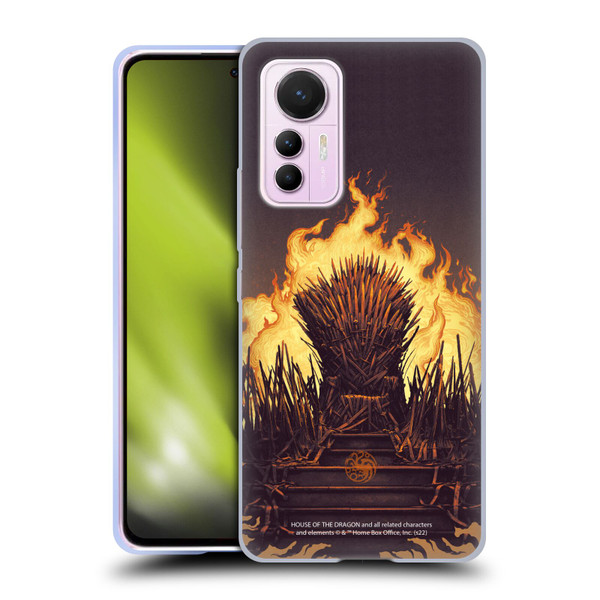 House Of The Dragon: Television Series Art Syrax and Caraxes Soft Gel Case for Xiaomi 12 Lite