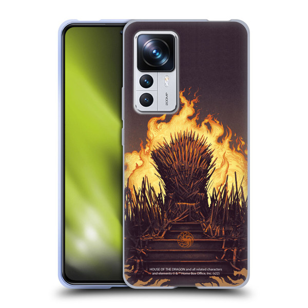 House Of The Dragon: Television Series Art Syrax and Caraxes Soft Gel Case for Xiaomi 12T Pro