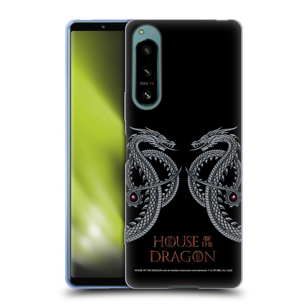 House Of The Dragon: Television Series Graphics Dragon Soft Gel Case for Sony Xperia 5 IV