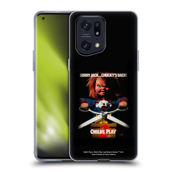 Child's Play II Key Art Poster Soft Gel Case for OPPO Find X5 Pro