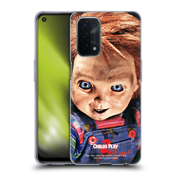 Child's Play II Key Art Doll Stare Soft Gel Case for OPPO A54 5G