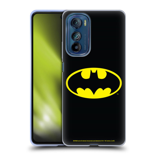Batman DC Comics Logos Classic Soft Gel Case for Motorola Edge 30