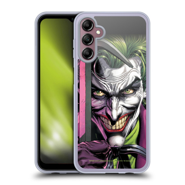 Batman DC Comics Three Jokers The Clown Soft Gel Case for Samsung Galaxy A14 5G