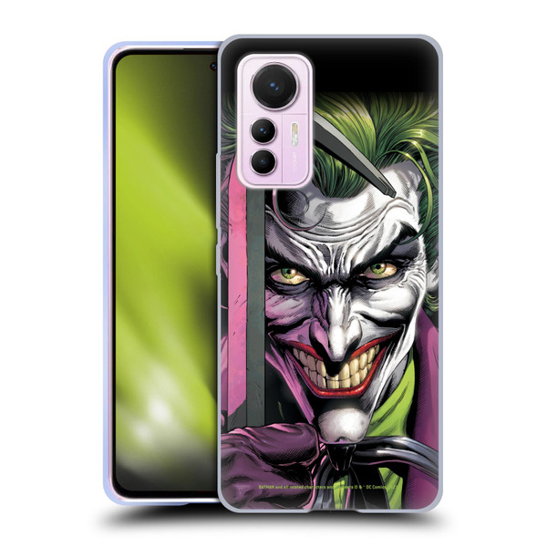 Batman DC Comics Three Jokers The Clown Soft Gel Case for Xiaomi 12 Lite