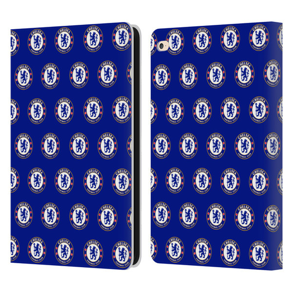 Chelsea Football Club Crest Pattern Leather Book Wallet Case Cover For Apple iPad Air 2 (2014)