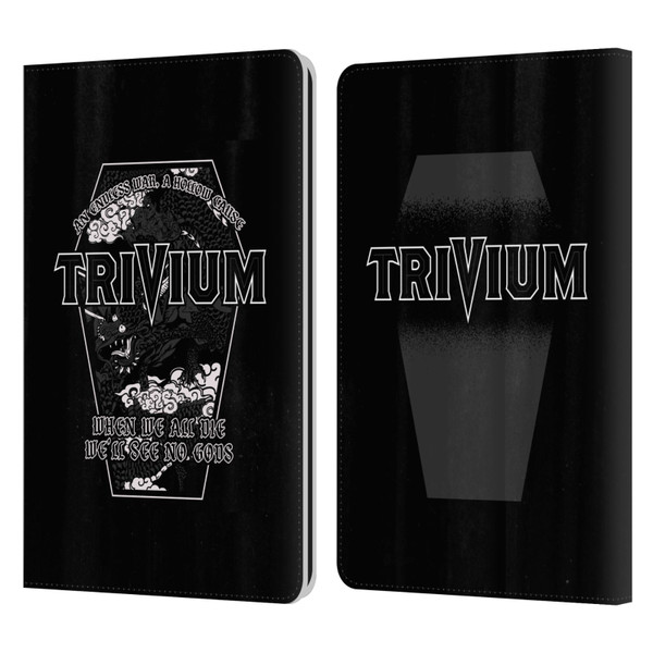 Trivium Graphics No Gods Leather Book Wallet Case Cover For Amazon Kindle Paperwhite 1 / 2 / 3