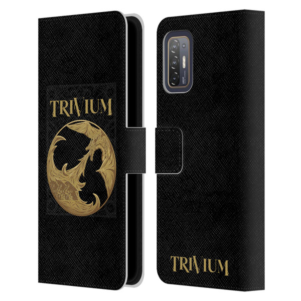 Trivium Graphics The Phalanx Leather Book Wallet Case Cover For HTC Desire 21 Pro 5G