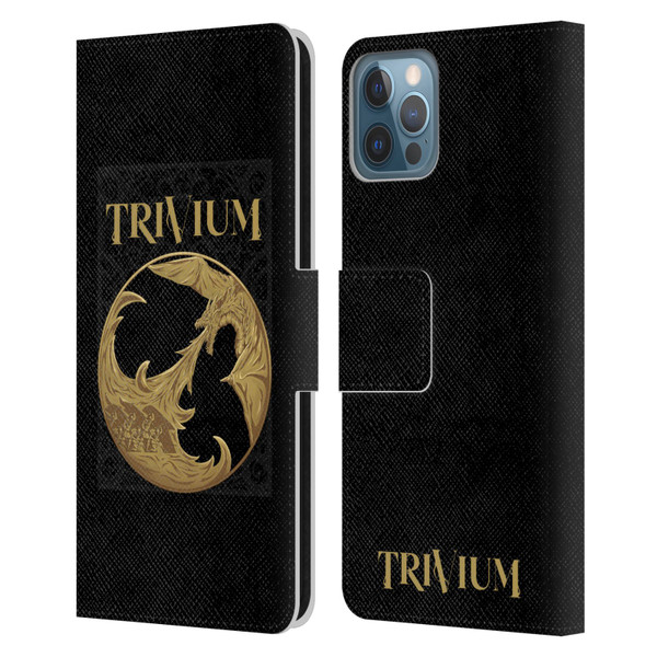 Trivium Graphics The Phalanx Leather Book Wallet Case Cover For Apple iPhone 12 / iPhone 12 Pro