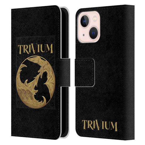 Trivium Graphics The Phalanx Leather Book Wallet Case Cover For Apple iPhone 13 Mini