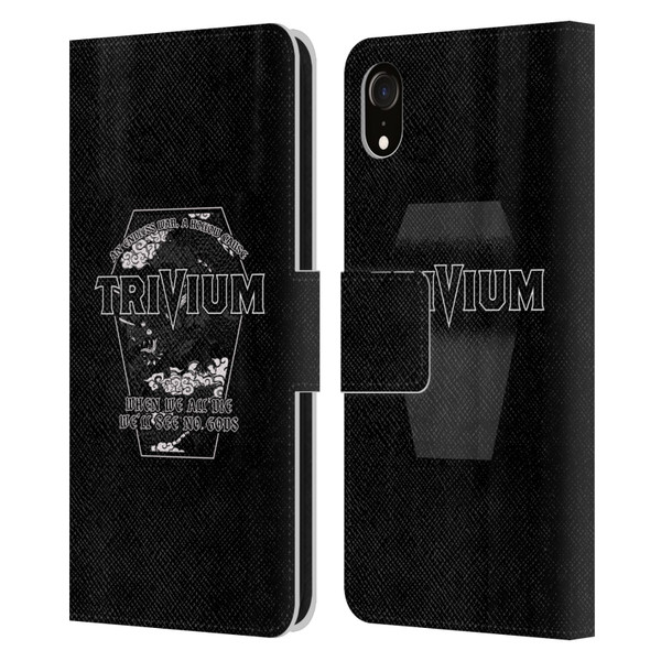 Trivium Graphics No Gods Leather Book Wallet Case Cover For Apple iPhone XR