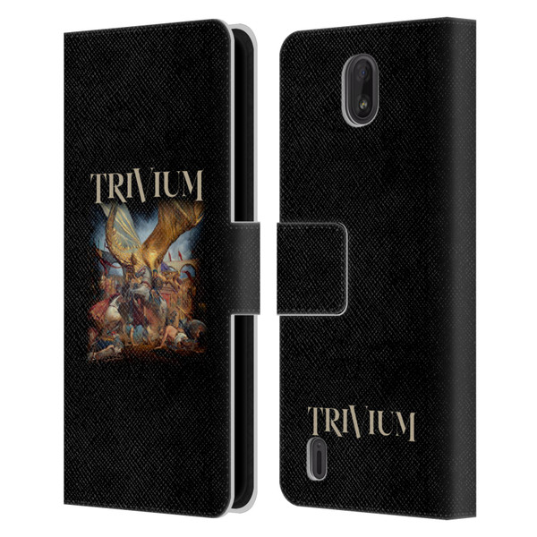 Trivium Graphics In The Court Of The Dragon Leather Book Wallet Case Cover For Nokia C01 Plus/C1 2nd Edition