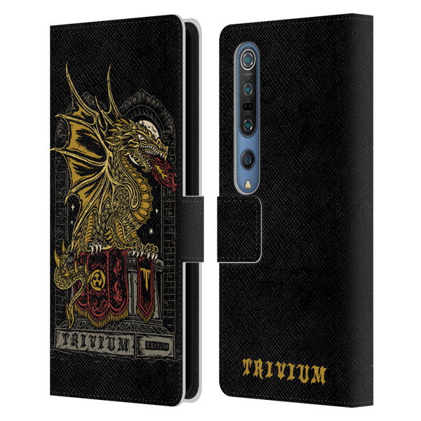Trivium Graphics Big Dragon Leather Book Wallet Case Cover For Xiaomi Mi 10 5G / Mi 10 Pro 5G