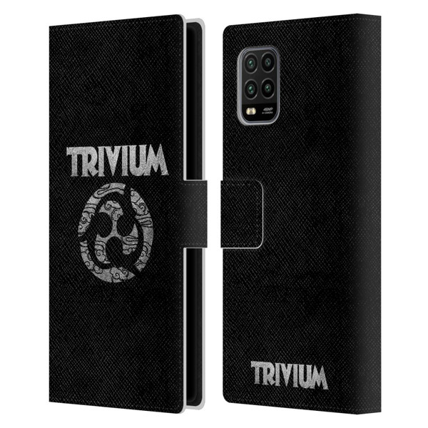 Trivium Graphics Swirl Logo Leather Book Wallet Case Cover For Xiaomi Mi 10 Lite 5G