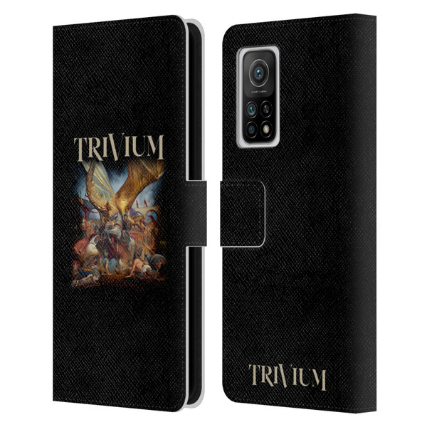 Trivium Graphics In The Court Of The Dragon Leather Book Wallet Case Cover For Xiaomi Mi 10T 5G