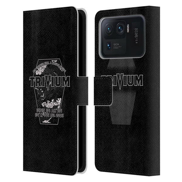 Trivium Graphics No Gods Leather Book Wallet Case Cover For Xiaomi Mi 11 Ultra