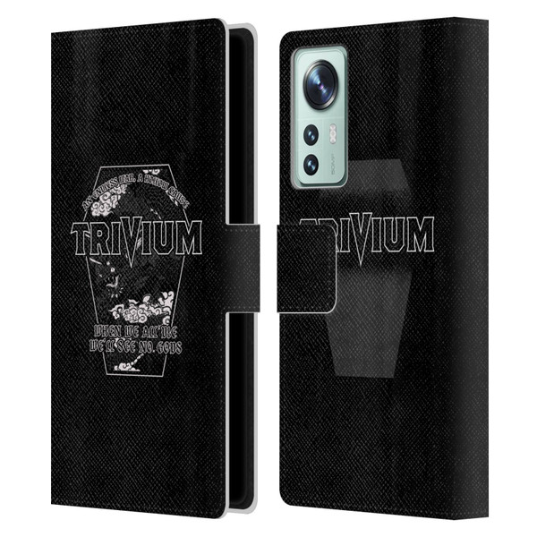 Trivium Graphics No Gods Leather Book Wallet Case Cover For Xiaomi 12