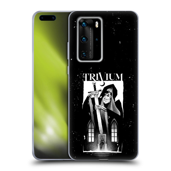 Trivium Graphics Skeleton Sword Soft Gel Case for Huawei P40 Pro / P40 Pro Plus 5G