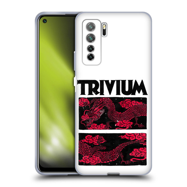 Trivium Graphics Double Dragons Soft Gel Case for Huawei Nova 7 SE/P40 Lite 5G
