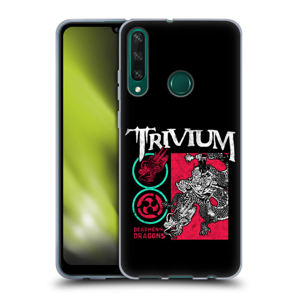 Trivium Graphics Deadmen And Dragons Date Soft Gel Case for Huawei Y6p