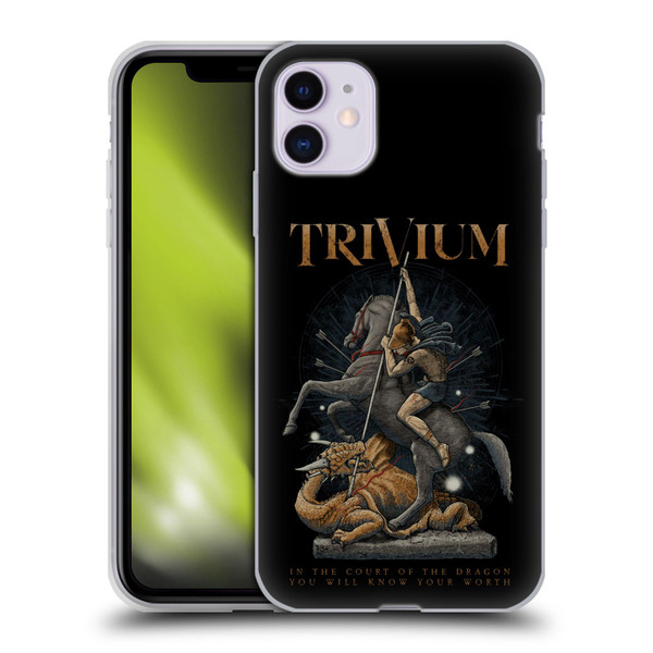 Trivium Graphics Dragon Slayer Soft Gel Case for Apple iPhone 11