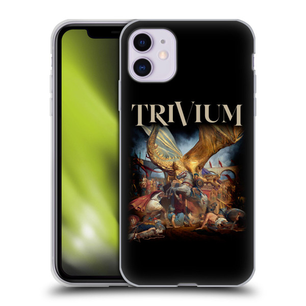 Trivium Graphics In The Court Of The Dragon Soft Gel Case for Apple iPhone 11