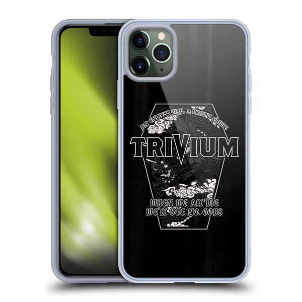 Trivium Graphics No Gods Soft Gel Case for Apple iPhone 11 Pro Max
