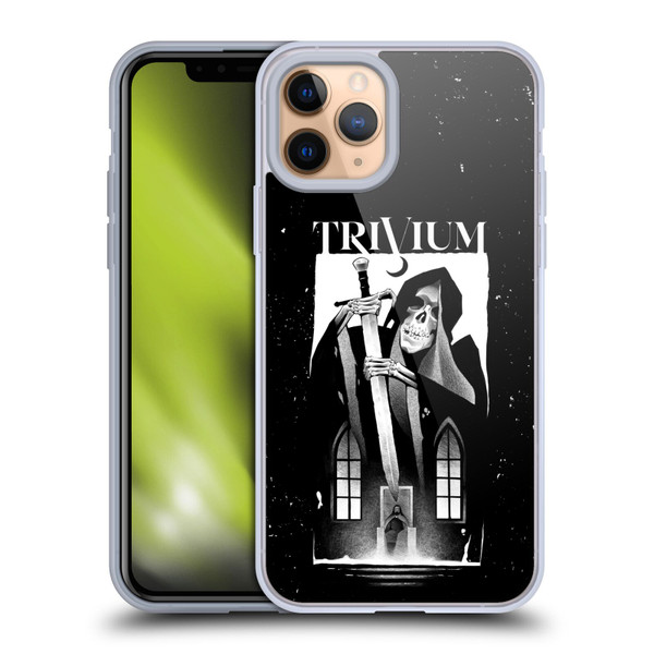 Trivium Graphics Skeleton Sword Soft Gel Case for Apple iPhone 11 Pro
