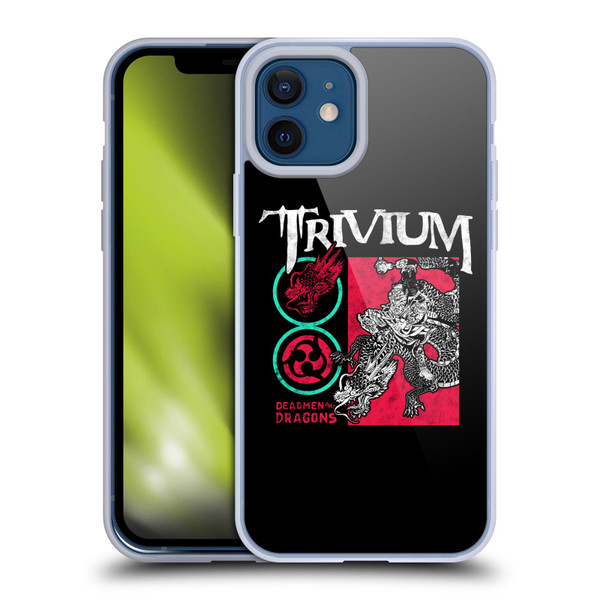 Trivium Graphics Deadmen And Dragons Date Soft Gel Case for Apple iPhone 12 / iPhone 12 Pro