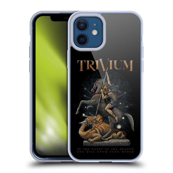 Trivium Graphics Dragon Slayer Soft Gel Case for Apple iPhone 12 / iPhone 12 Pro