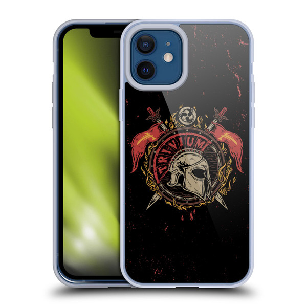 Trivium Graphics Knight Helmet Soft Gel Case for Apple iPhone 12 / iPhone 12 Pro