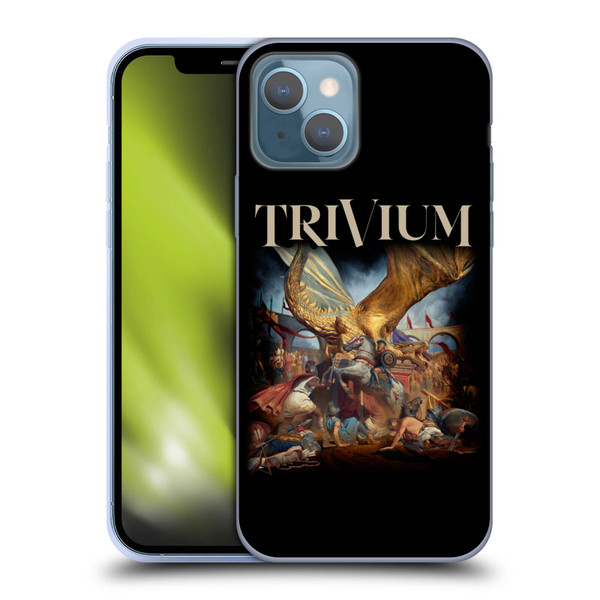 Trivium Graphics In The Court Of The Dragon Soft Gel Case for Apple iPhone 13