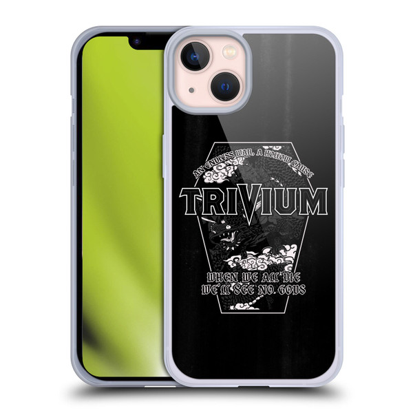 Trivium Graphics No Gods Soft Gel Case for Apple iPhone 13