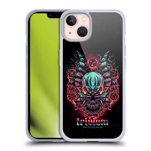 Trivium Graphics What The Dead Men Say Soft Gel Case for Apple iPhone 13