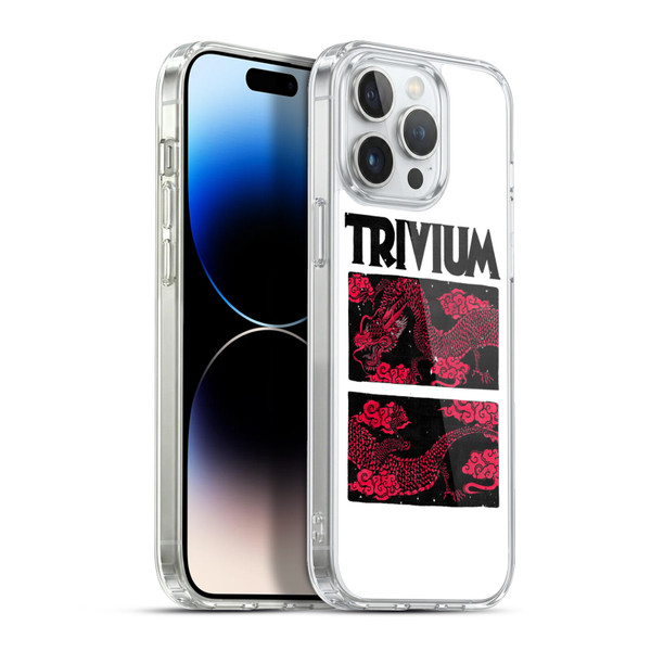 Trivium Graphics Double Dragons Soft Gel Case for Apple iPhone 13 Pro Max & MagSafe