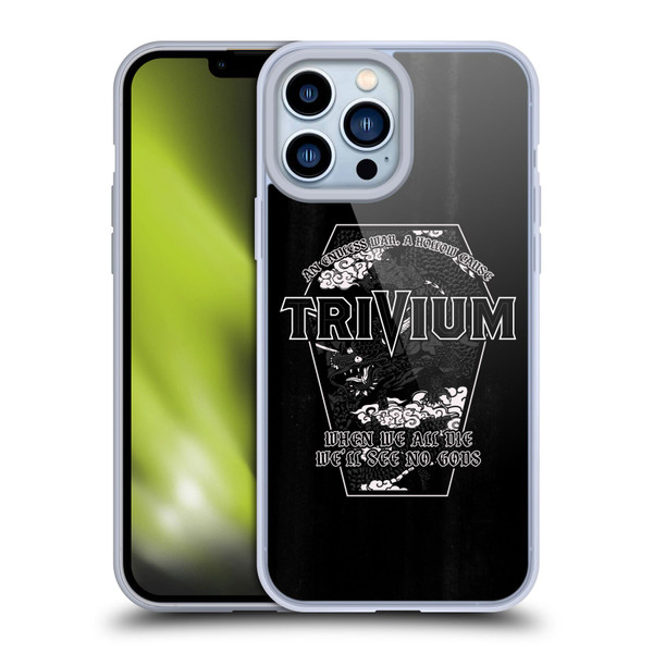 Trivium Graphics No Gods Soft Gel Case for Apple iPhone 13 Pro Max