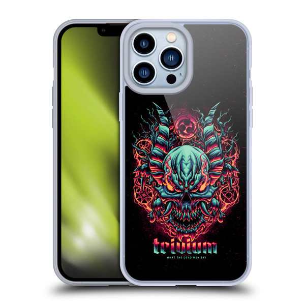 Trivium Graphics What The Dead Men Say Soft Gel Case for Apple iPhone 13 Pro Max