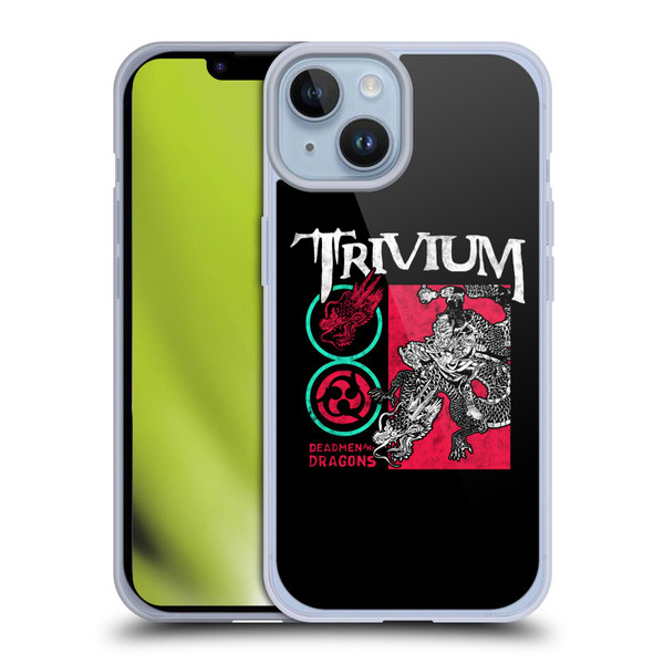 Trivium Graphics Deadmen And Dragons Date Soft Gel Case for Apple iPhone 14