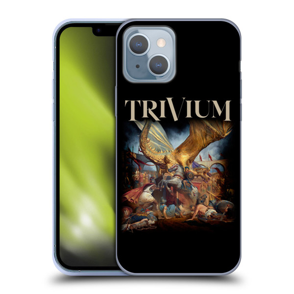 Trivium Graphics In The Court Of The Dragon Soft Gel Case for Apple iPhone 14