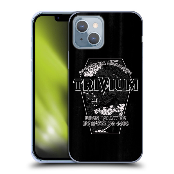 Trivium Graphics No Gods Soft Gel Case for Apple iPhone 14