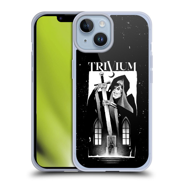 Trivium Graphics Skeleton Sword Soft Gel Case for Apple iPhone 14