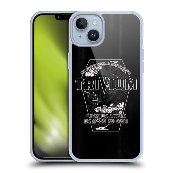 Trivium Graphics No Gods Soft Gel Case for Apple iPhone 14 Plus