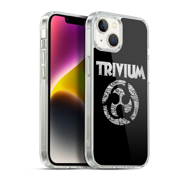 Trivium Graphics Swirl Logo Soft Gel Case for Apple iPhone 14 Plus & MagSafe