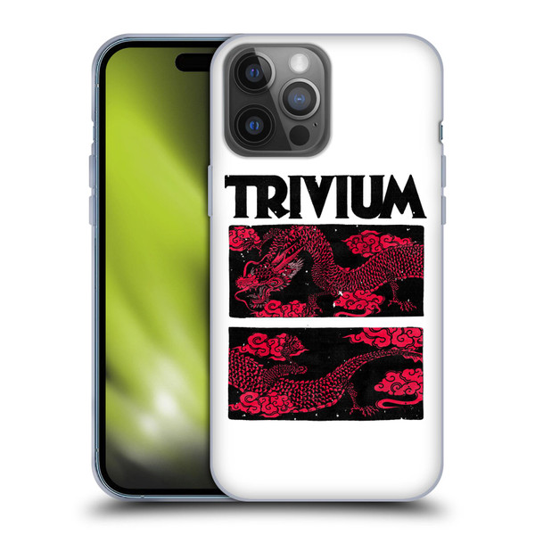 Trivium Graphics Double Dragons Soft Gel Case for Apple iPhone 14 Pro Max