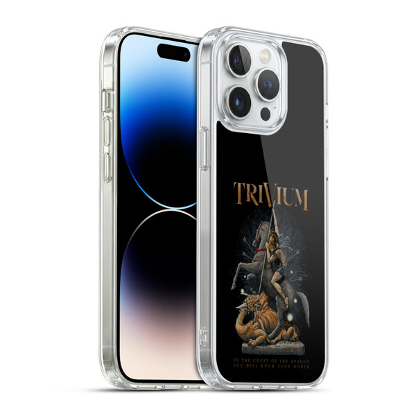 Trivium Graphics Dragon Slayer Soft Gel Case for Apple iPhone 14 Pro Max & MagSafe