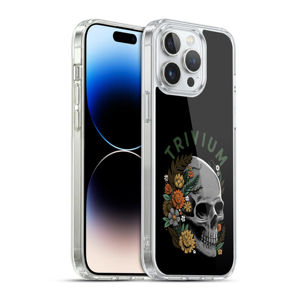 Trivium Graphics Skelly Flower Soft Gel Case for Apple iPhone 14 Pro Max & MagSafe