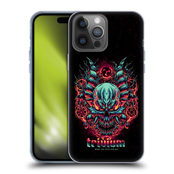 Trivium Graphics What The Dead Men Say Soft Gel Case for Apple iPhone 14 Pro Max