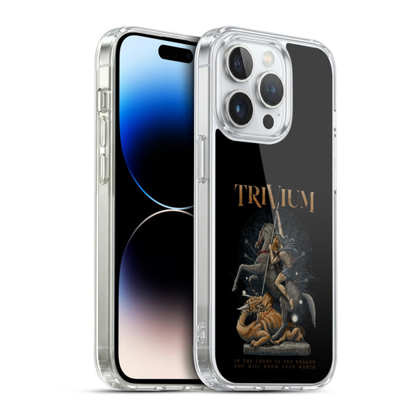 Trivium Graphics Dragon Slayer Soft Gel Case for Apple iPhone 14 Pro & MagSafe