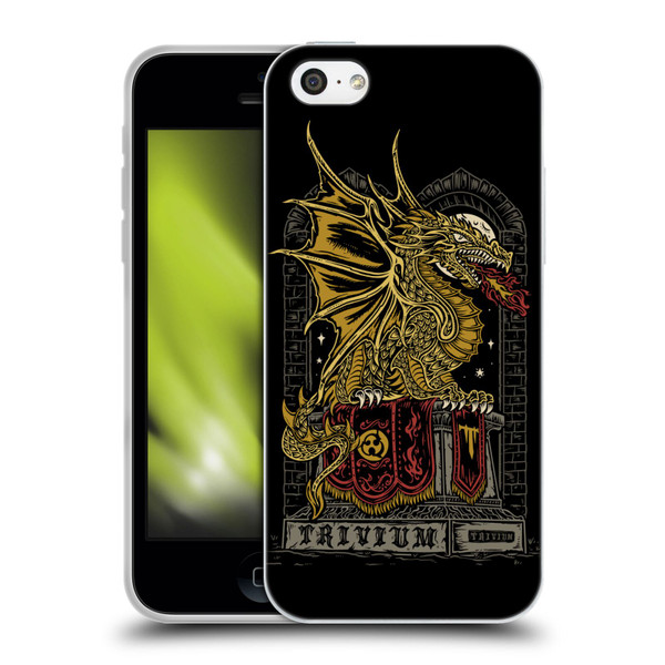 Trivium Graphics Big Dragon Soft Gel Case for Apple iPhone 5c